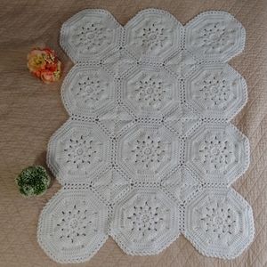 Handmade Honey Comb Baby Blanket